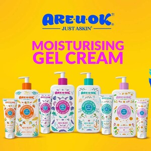 ژل کرم آبرسان آر یو اکی انگور و ویتامین 75ml E