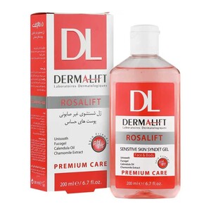 ژل شستشو غیر صابونی درمالیفت پوست حساس 200ml