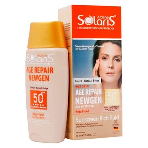 ضد آفتاب فلوئید رنگی Age Repair spf50 آردن سولاریس