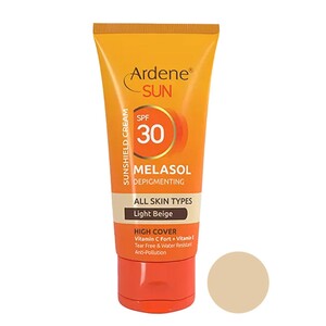 کرم ضد آفتاب ضد لک رنگی SPF30 Melasol آردن سان