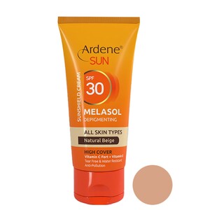 کرم ضد آفتاب ضد لک رنگی SPF30 Melasol آردن سان