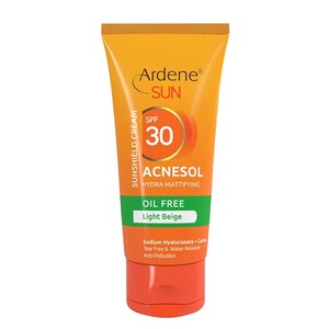 کرم ضد آفتاب رنگی SPF30 Acnesol آردن سان - بژ روشن