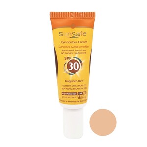 ضدآفتاب دور چشم سان سیف رنگی SPF30