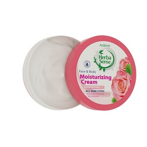 کرم مرطوب کننده عصاره رز و شیر آردن هرباسنس 150ml