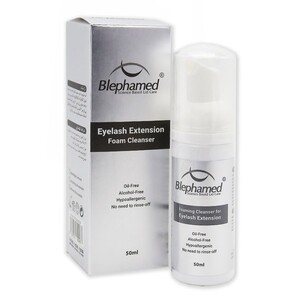 فوم پاک کننده آرایش مخصوص مژه‌ های اکستنشن بلفامد 50ml