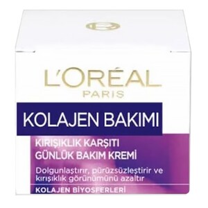 کرم روز ضد چروک حاوی کلاژن لورال 50ml