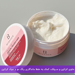 ماسک مو داخل حمام بیزانس موی کراتین و رنگ شده