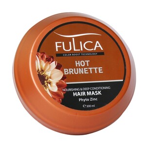 ماسک تقویت کننده موهای قهوه ای فولیکا 300ml