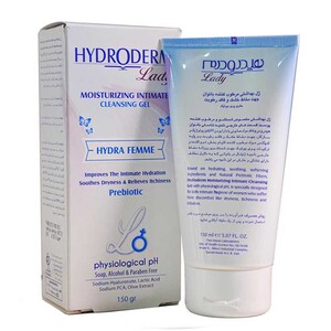 ژل بهداشتی بانوان هیدرودرم مرطوب کننده 150ml
