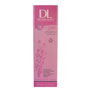 ژل بهداشتی دوشیزگان درمالیفت 200ml