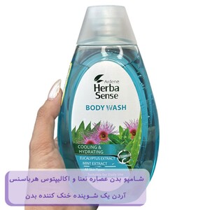 شامپو بدن عصاره نعنا و اکالیپتوس آردن هرباسنس 400ml