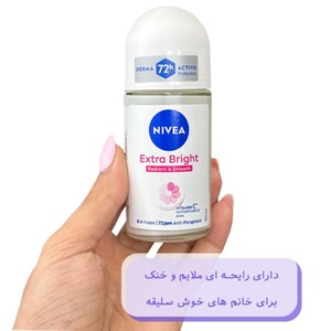 رول ضد تعریق زنانه نیوا 72 ساعته Radiant & Smooth