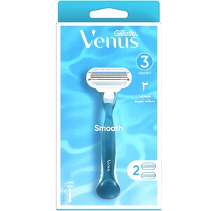 خودتراش 3 تیغه با سری یدک ونوس ژیلت Smooth