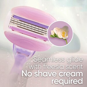 یدک خودتراش 3 تیغه 4 عددی Comfortglide Breeze ونوس ژیلت