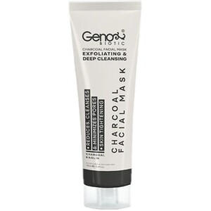 ماسک زغال صورت و گردن ژنوبایوتیک 100ml