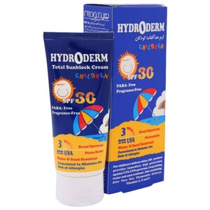 کرم ضد آفتاب کودکان هیدرودرم SPF30