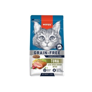 غذای خشک گربه ونپی با طعم ماهی تن Wanpy Complete Cat Food وزن 8 کیلوگرم
