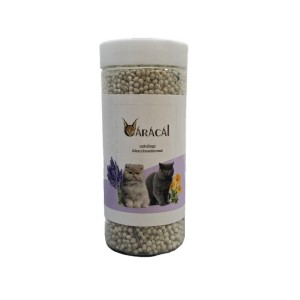 بوگیر و خشبوکننده خاک گربه کاراکال با رایحه لوندر Caracal Scented Odor Remover With Lavender حجم 700 میلی لیتر