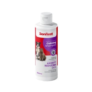 شامپو آرامش بخش سگ و گربه بونست با رایحه اسطوخودوس Bonnest Calming Shampoo With Lavender حجم 200 میلی لیتر
