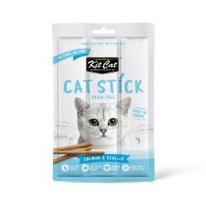 سبد تشویقی مدادی گربه کیت کت Kit Cat Grain Free Cat Sticks بسته 5 عددی