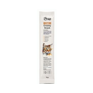 بستنی گربه با طعم ماهی پرسا Perssa Creamy Snack With Fish وزن 20 گرم