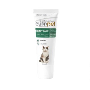 خمیر مجاری ادراری گربه یوروپت Europet Cat Urinary Paste وزن 100 گرم