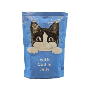 پوچ گربه فلیکس با طعم ماهی کاد در ژله Felix Cat Pouch وزن 85 گرم