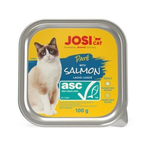 غذای کاسه ای گربه جوسرا با طعم سالمون Josera Josi Cat وزن 100 گرم