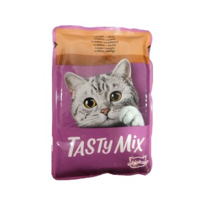 پوچ گربه ویسکاس با طعم اردک Whiskas Tasty Mix Country Collection وزن 85 گرم