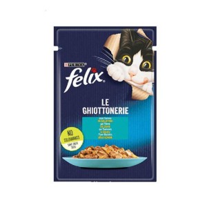 پوچ گربه فلیکس با طعم ماهی تن Felix Cat Pouch وزن 85 گرم