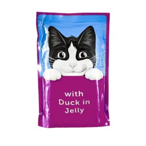 پوچ گربه فلیکس با طعم گوشت اردک Felix With Duck In Jelly وزن 85 گرم