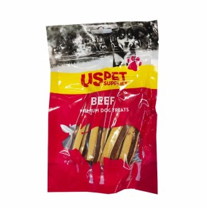 تشویقی سگ یو اس پت با گوشت گاو مدل ساندویچی USPet Beef Sandwich وزن 100 گرم
