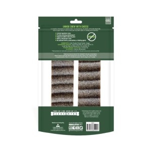 تشویقی جویدنی سگ هیمالین با طعم بادام زمینی Himalayan Unhide Rawhide Alternative Chew Medium وزن 170 گرم