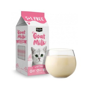 شیر بچه گربه کیت کت با طعم شیر بز Kit Cat Kitten Goat Milk بسته 6 عددی