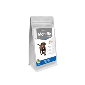 غذای خشک توله سگ مونلو با طعم مرغ، گوشت و برنج Monello Puppy Premium Special وزن 1 کیلوگرم