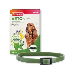 قلاده ضد کک و کنه سگ بیفار Beaphar VETOpure Flea & Tick Collar Dog