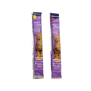 بستنی گربه وینستون با طعم گوشت و پنیر Winston Beef & Cheese بسته 8 عددی