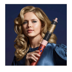سشوار برس دار حالت دهنده دایسون مدل Airwrap HS08 رنگ صورتی برنز