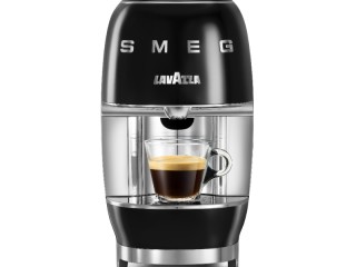 اسپرسوساز اسمگ لاوازا رنگ مشکی Lavazza A Modo Mio Smeg