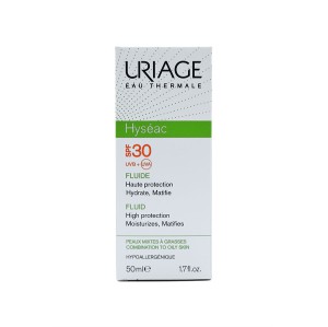 فلویید ضد آفتاب هیسه اک SPF30 اوریاژ مناسب پوست های مختلط تا چرب