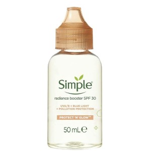 سرم ضد آفتاب و تقویتی سیمپل – درخشان کننده با SPF30
