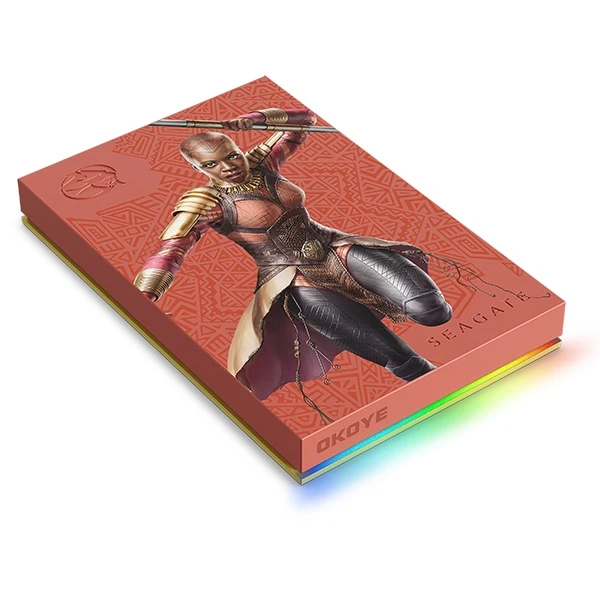 هارد اکسترنال سیگیت مدل Okoye SE FireCuda RGB ظرفیت 2 ترابایت