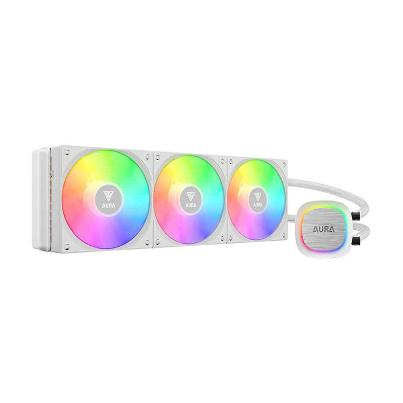 سیستم خنک کننده آبی گیم دیاس مدل AURA GL360 V2 WH