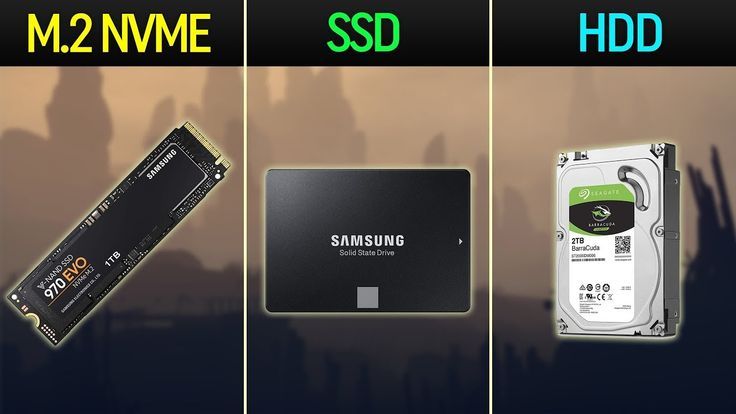 تفاوت بین HDD، SSD و NVMe M.2