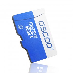 کارت حافظه MicroSDXC اسکو مدل TF Memory Card UHS-I U3 V10 آبی ظرفیت 64 گیگابایت