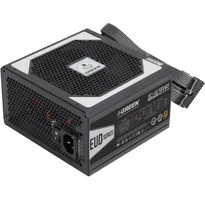 Asembeled Case i3-13100 16GB DDR5 512GB SSD-M.2 530W Bronze PSU and Asus H610-A D5 with Green Hiwa+ Black Case-Power