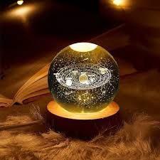 چراغ خواب گوی شیشه ای قطر۸ سانتیمتری