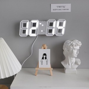 ساعت دیجیتال رومیزی دماسنج دار تاریخ دار پینترستی برقی