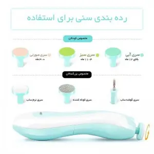 سوهان برقی  ناخن کودک