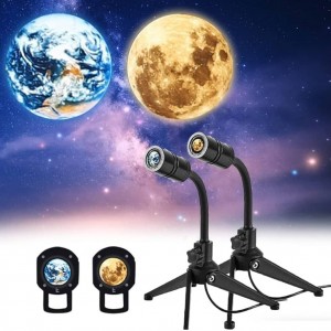 چراغ خواب دیسکی moon earth